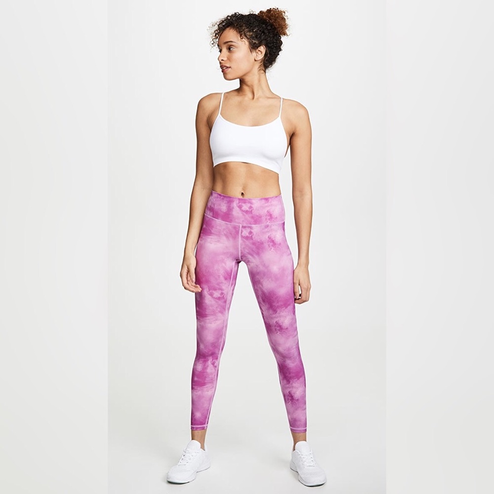 Spiritual Gangster Sunset Tie Dye Leggings